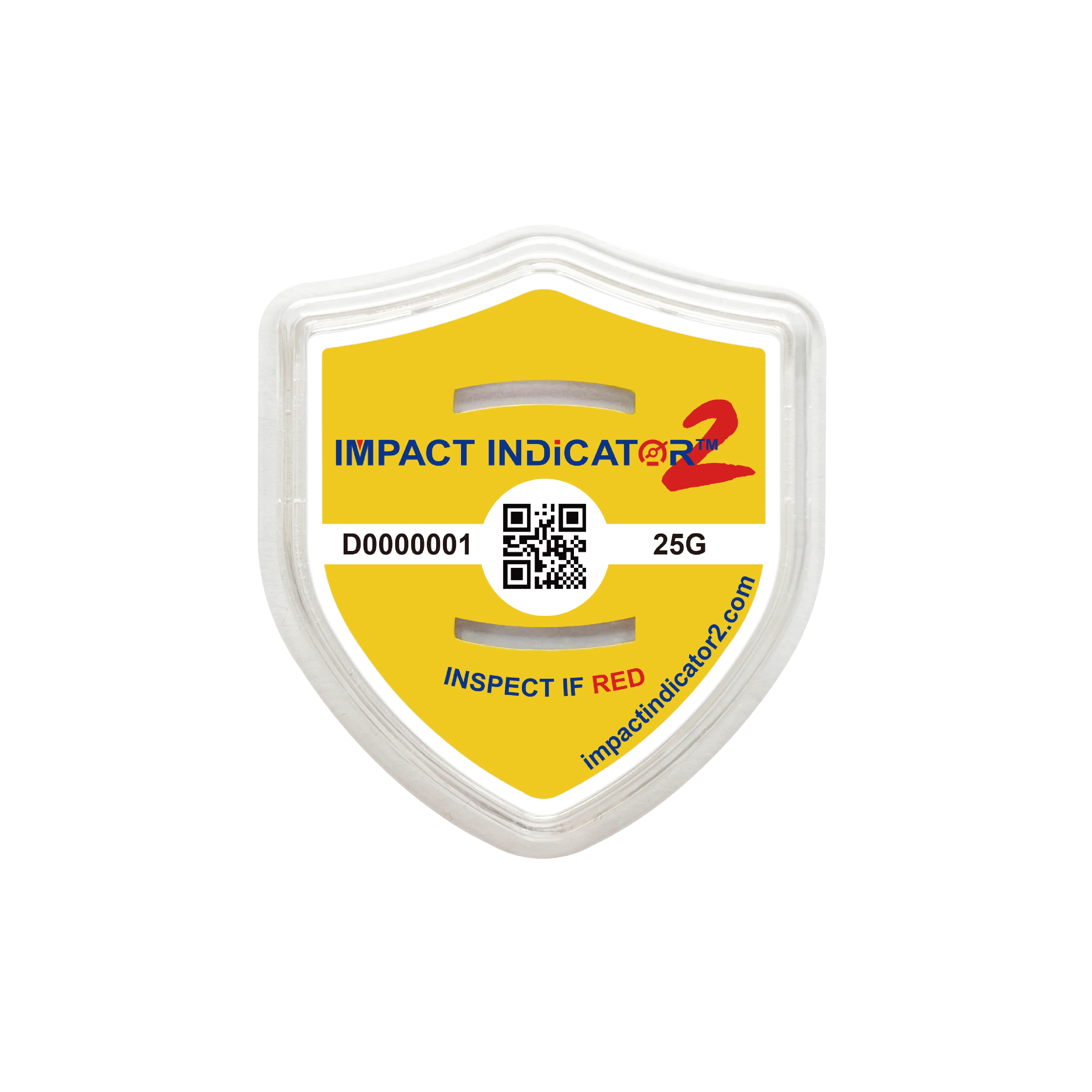 Shock Impact Indicator 2 25g Impact Label Snsor Sticker