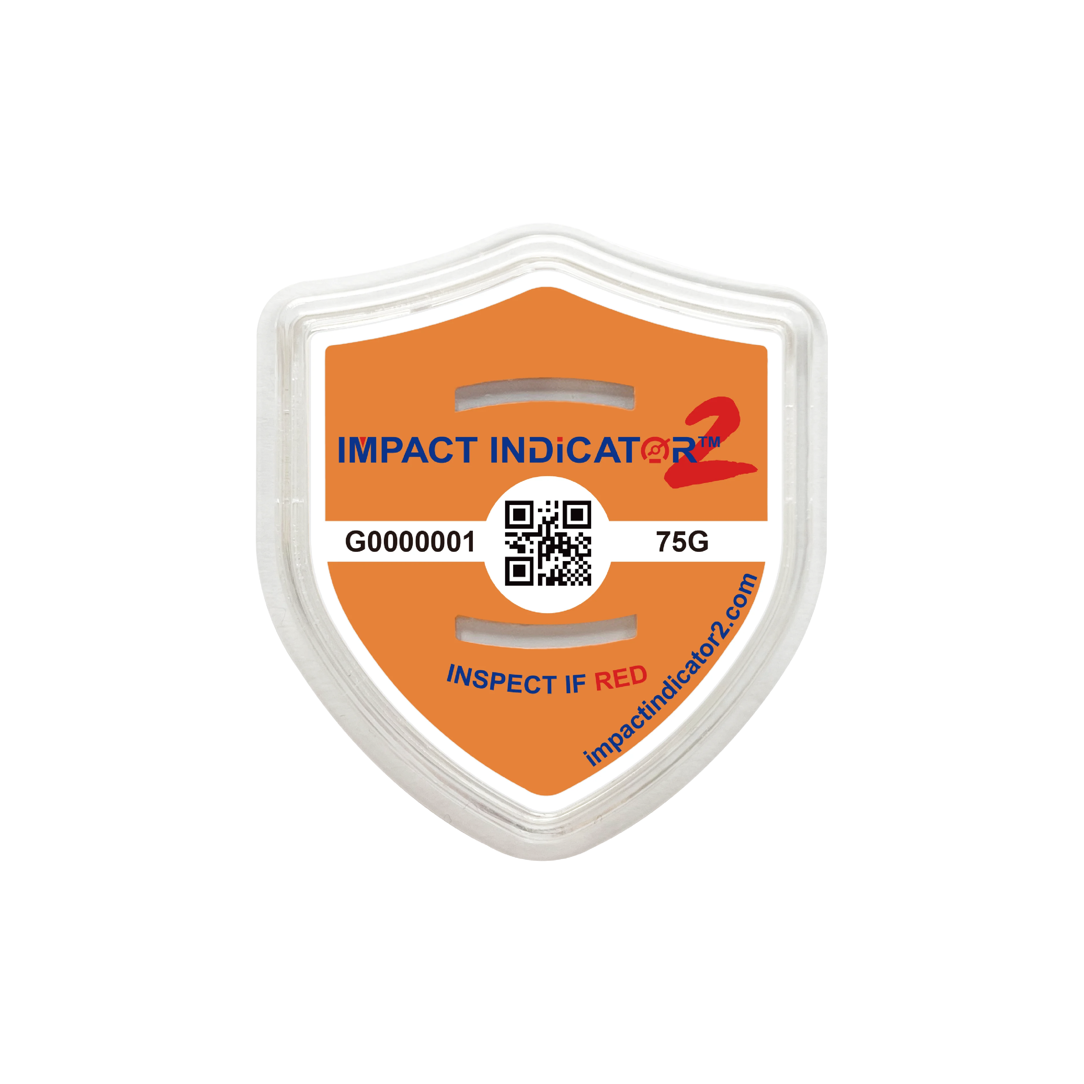 Shock Impact Indicator 2 75g Impact Label Snsor Sticker