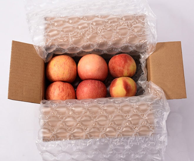 EPE (Pearl Cotton, Shumei cloth) Common packaging materials are: 3C, fruit, hardware, EPE Pearl Cotton bag EPS (Poly Dragon).  Common packaging materials are: bottles and cans, home appliances, food, filling packaging (good grain).  Consumers' requirements are getting higher and higher, and the packaging industry is also constantly innovating from traditional packaging to advanced cushioning packaging.  The cushioning materials are packed in: air column bag, bubble column, bubble bag, foam bag, fruit bag, bag-in-bag.