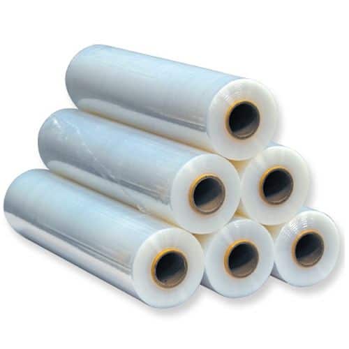 What is pe film?  What kind of packaging can be applied?  PE film, also known as stretch film, stretch film, and stretch film, is widely used for the concentrated wrapping of various goods, which can reduce the damage and collapse of the goods during transportation. The goods are packed with PE stretch film to be waterproof, dustproof, and transparent, and can be easily Distinguish the types of goods packaged.  Can be used in: pallet packaging, carton packaging, machine cover, special-shaped product packaging, product surface protection.