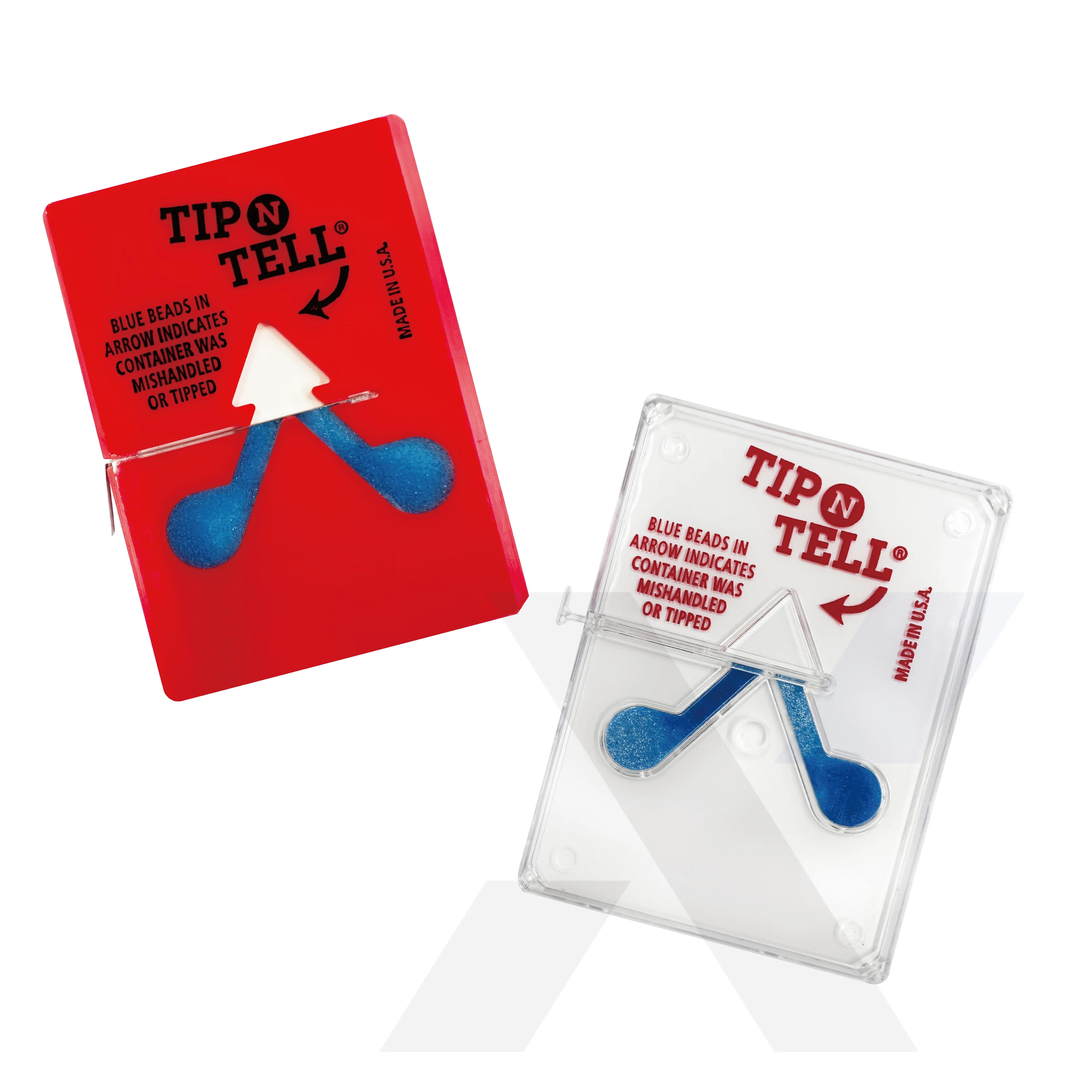 Tip N Tell Sensor Damage Indicators Shipping Label
