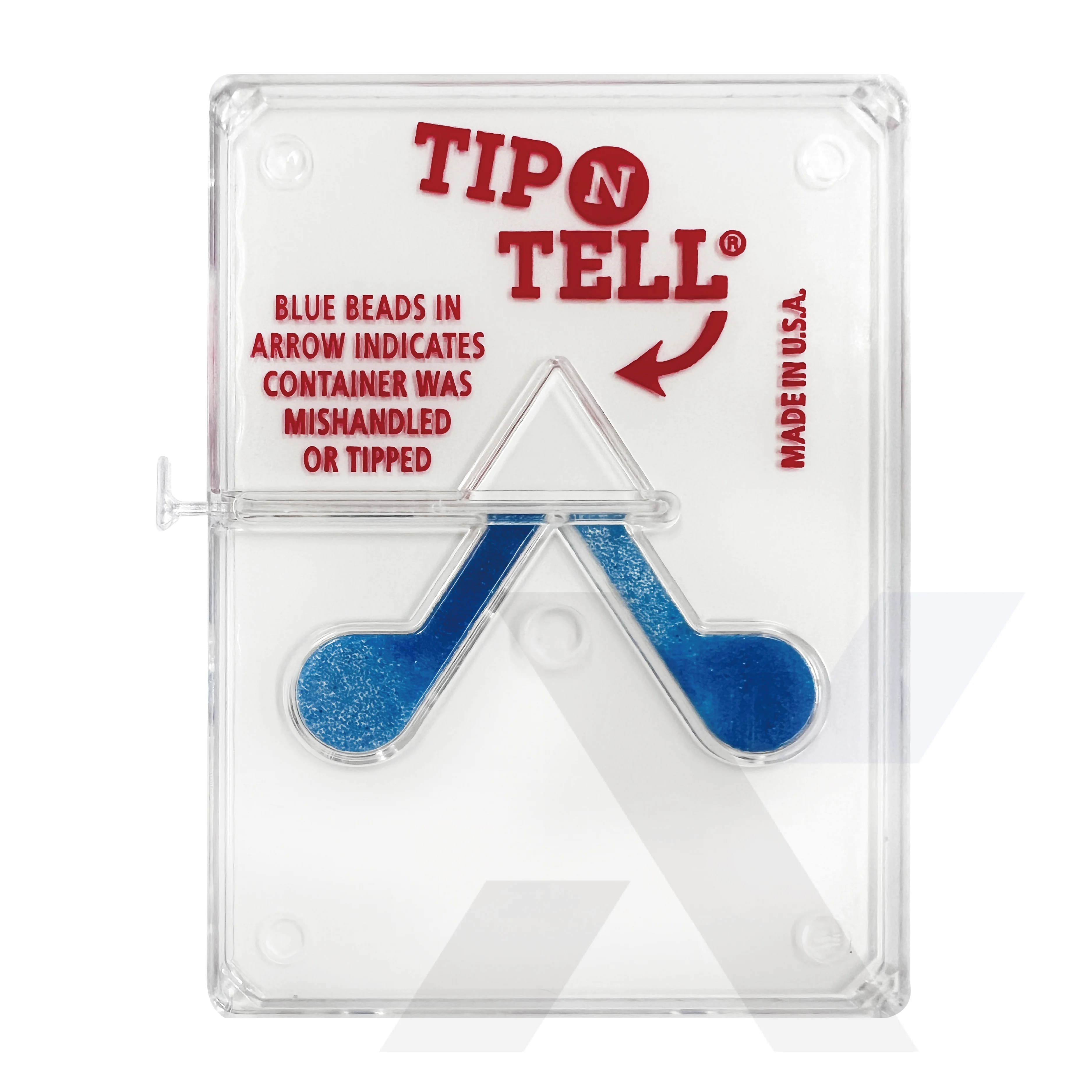 Tip N Tell Clear Sensor Tip And Tell Damage Indicators Shipping Label